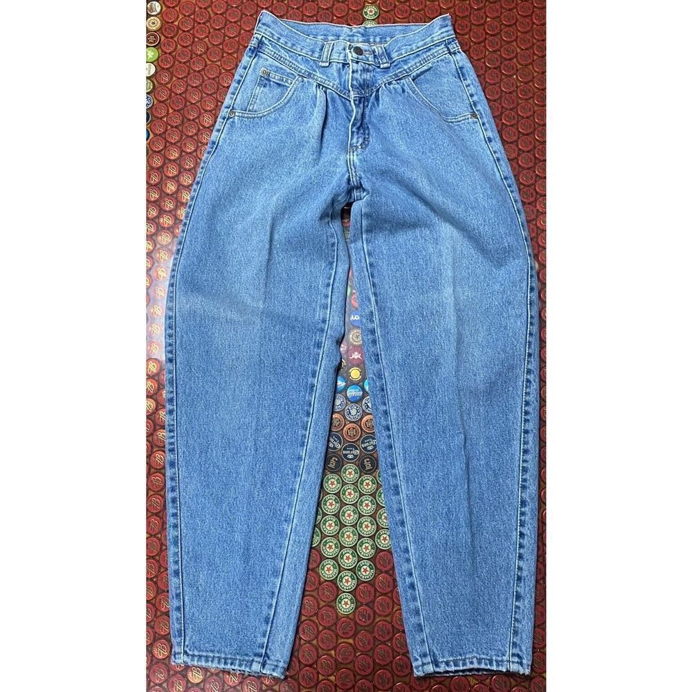 Vintage 80's Zena High Waist Mom Jeans USA Missy Size 7 USA